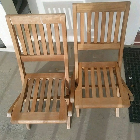 Pottery Barn Kids Other 1 Kids Size Chair Wood Folding Chairs